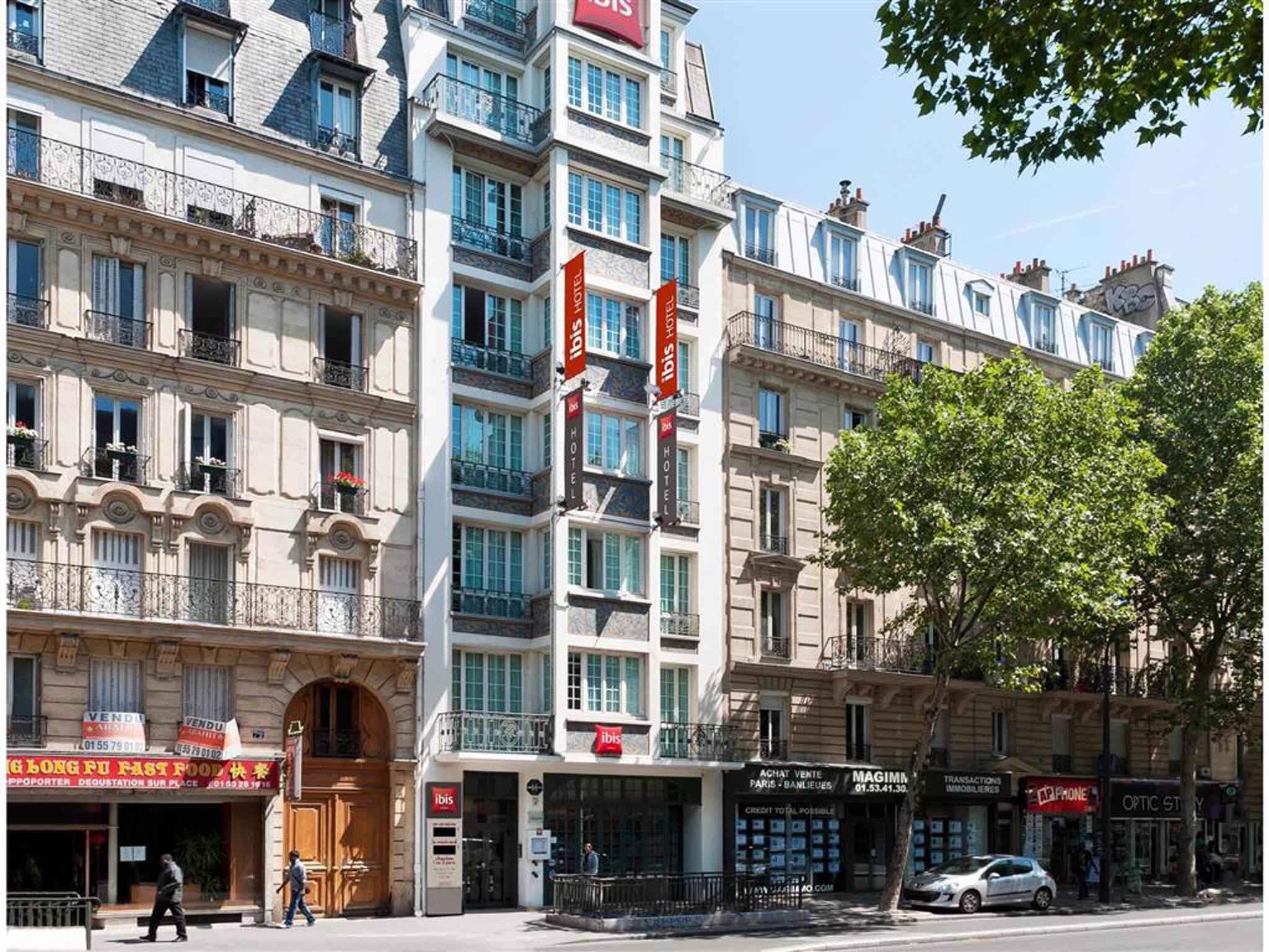 Hotel Ibis Paris Ornano Montmartre Nord 18Eme Exterior foto